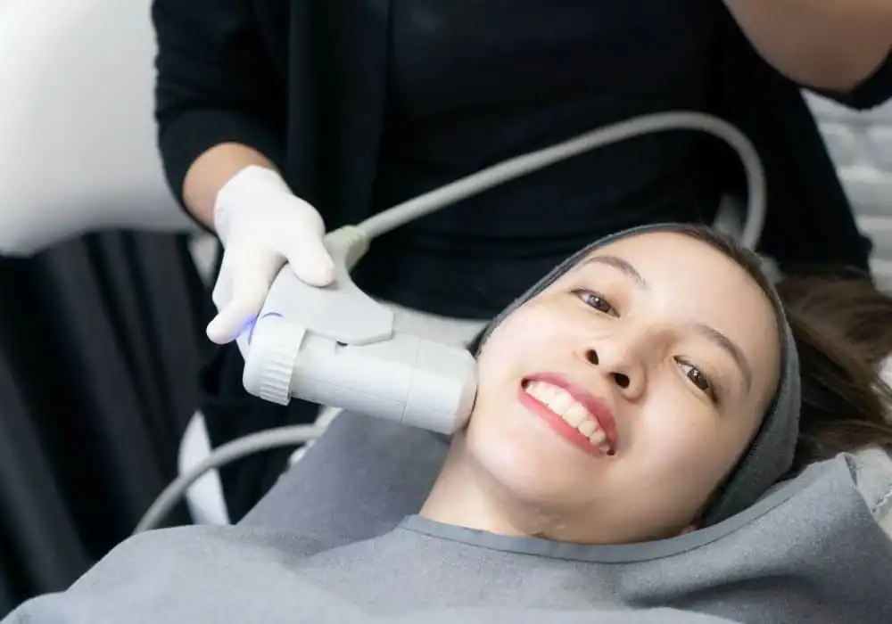 HIFU treatment Virginia Water in progress