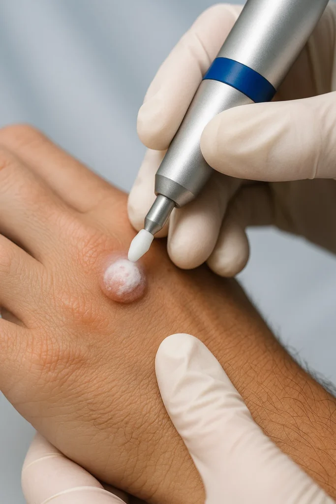 example of wart removal Virginia Water using cryopen