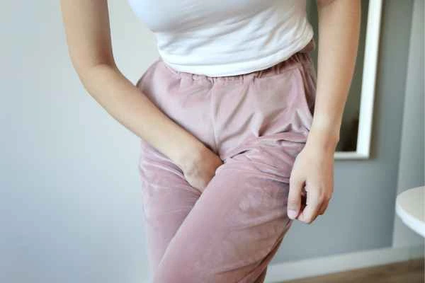 woman struggling with urine incontinence Virginia Water
